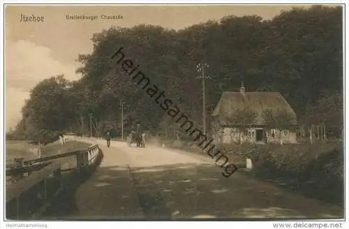 Itzehoe - Breitenburger Chaussee - Verlag Th. Brodersen Itzehoe ca. 1920