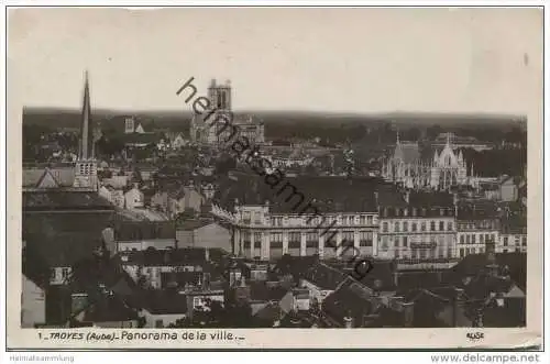 Troyes - Panorama de la ville - Foto-AK