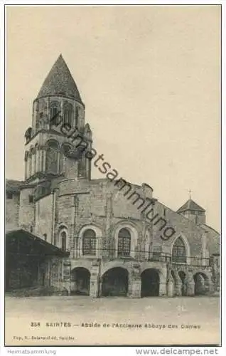 Saintes - Abside de l&acute; Ancienne Abbaye des Dames