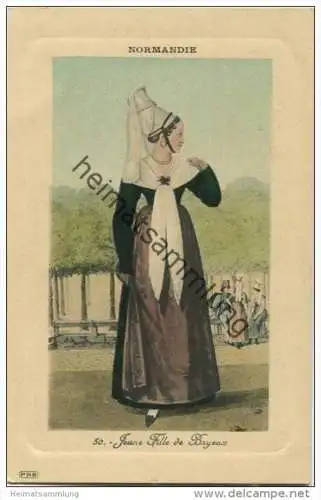 Normandie - Jeune Fille de Bayeux