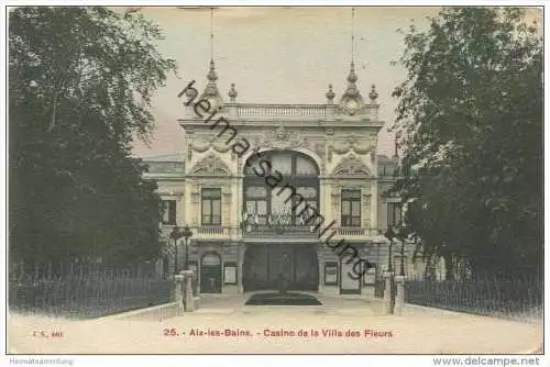 Aix-les-Bains - Casino de la Villa des Fleurs
