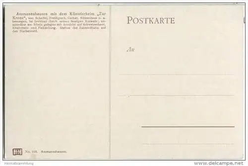 Assmannshausen mit dem Künstlerheim Zur Krone