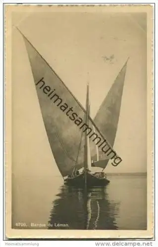 Genève - Genf - Barque du Lac Leman