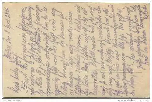 Soldatengruppe - Kanone - Foto-AK