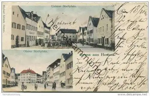Hemau - Unterer und oberer Stadtplatz