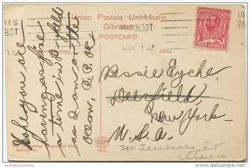 Gibraltar - The Rock from the commercial mole