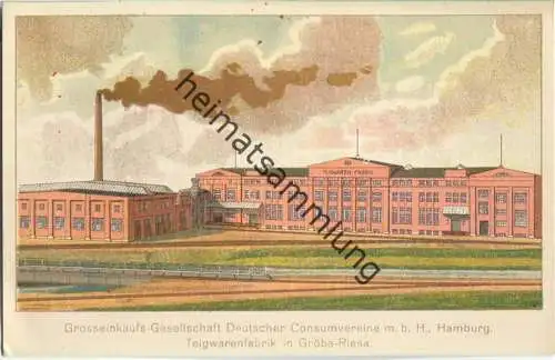Düsseldorf - Teigwarenfabrik - Großeinkaufs-Gesellschaft Deutscher Consumvereine mbH Hamburg