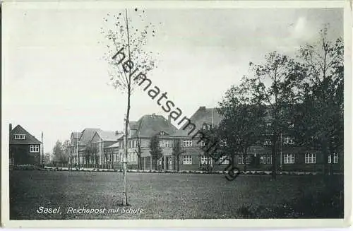 Hamburg - Sasel - Reichspost - Schule - Verlag Arthur Quaeck Hamburg