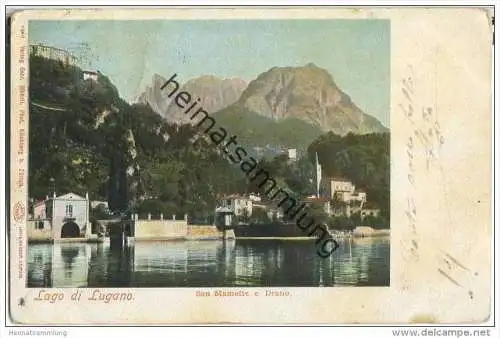 Lago di Lugano - San Mamette e Drano