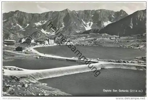 San Gottardo - Ospizio - Foto-AK