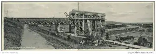 Niederfinow - Schiffshebewerk - Doppelkarte