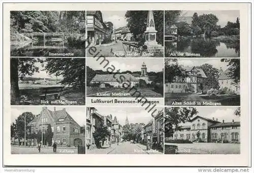 Bevensen-Medingen - Rathaus - Kirchstrasse - Bahnhof