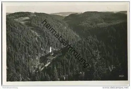 Höllental - Blick vom König David - Foto-AK