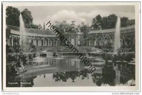 Bayreuth - Eremitage - Foto-AK