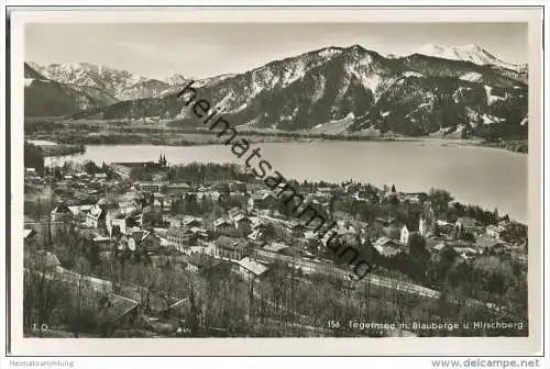 Tegernsee - Foto-AK 30er Jahre