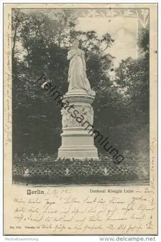 Berlin-Tiergarten - Denkmal Königin Luise