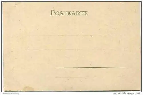 Berlin-Mitte - Dönhoffplatz - Pferde - Strassenbahn - signiert K. Wagner ca. 1900