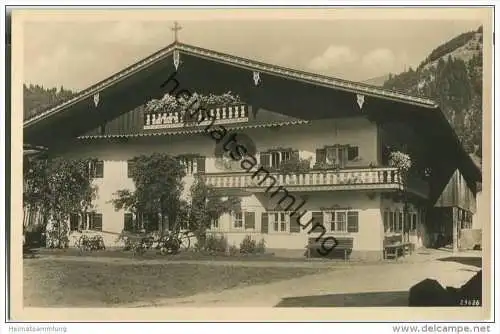 Bayrischzell - Peterhof - Foto-AK - 30er Jahre