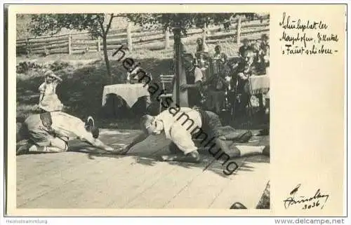 Mayrhofen - Zillertal - Schuhplattler - Faustschieben