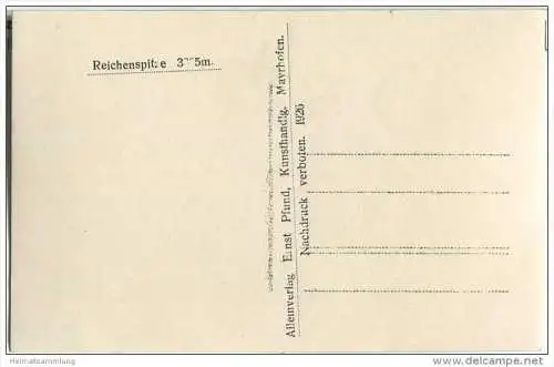 Reichenspitze - AK 1926