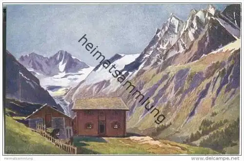 Alpengasthaus Zum Steinbock - Künstlerkarte Edo von Handel-Mazzetti