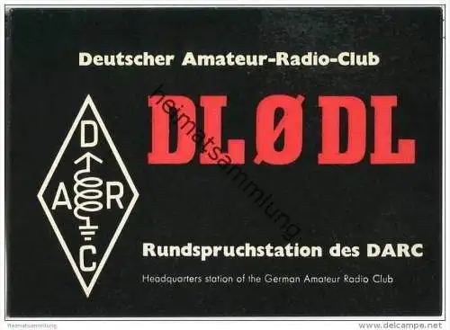 QSL - QTH - Funkkarte - DL0DL - Steinheim (Main) - 1970