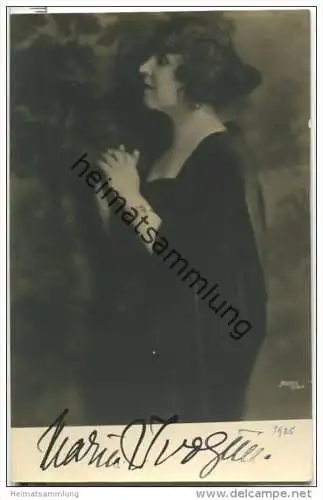 Maria Ivogün - Original Autogramm - Opernsängerin (Sopran) - Foto-AK