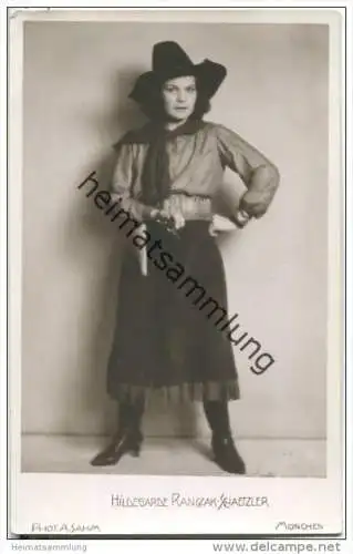 Hildegarde Ranczak-Schaetzler - Tschechisch-Deutsche Opernsängerin (Sopran) - Foto-AK