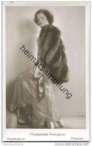 Hildegarde Ranczak - Tschechisch-Deutsche Opernsängerin (Sopran) - Foto-AK