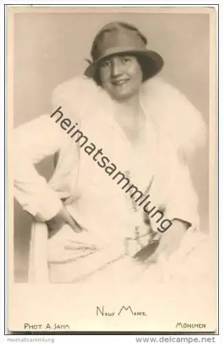 Nelly Merz - deutsche Opernsängerin (Sopran) - Foto-AK