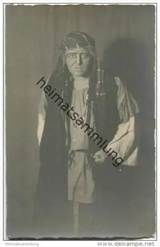 Luise Willer als Azucena - Deutsche Opernsängerin (Mezzosopran) - Foto-AK