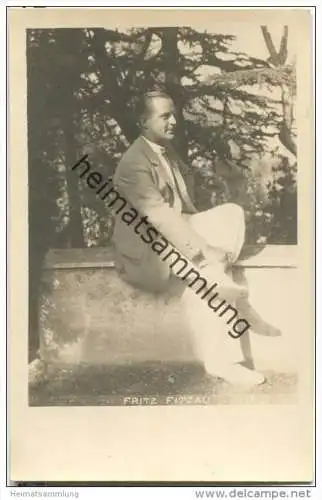 Fritz Fitzau - deutscher Opernsänger (Tenor) - Foto-AK