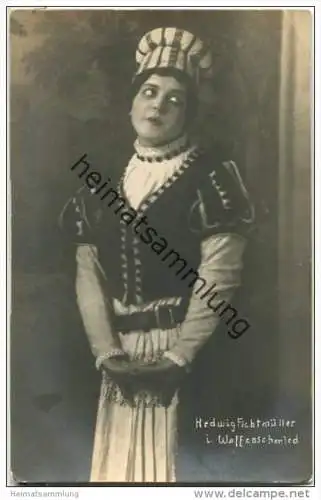 Hedwig Fichtmüller in Waffenschmied - deutsche Opernsängerin (Alt)