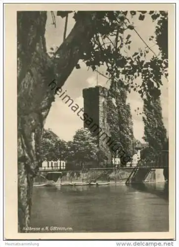 Heilbronn - Götzenturm - Foto-AK Grossformat