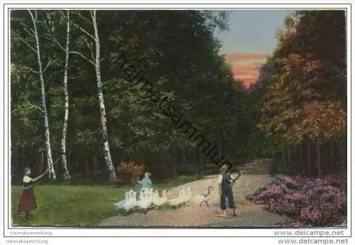 Gänseliesel - Kinder mir Gänsen