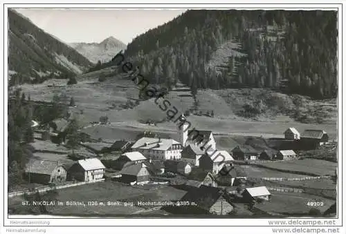 St. Nikolai im Sölktal - Foto-AK 1963