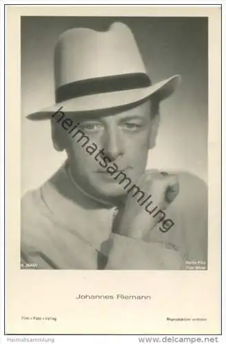Johannes Riemann - Film-Foto-Verlag A 3649/1