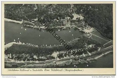 Berlin-Charlottenburg - Schildhorn Halbinsel und Gaststätte Hans Ritzhaupt