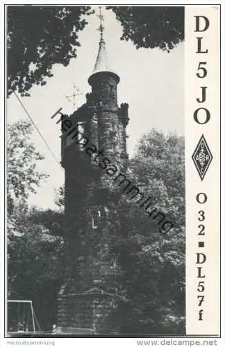 QSL - QTH - Funkkarte - DJ5LO - Wuppertal - 1980