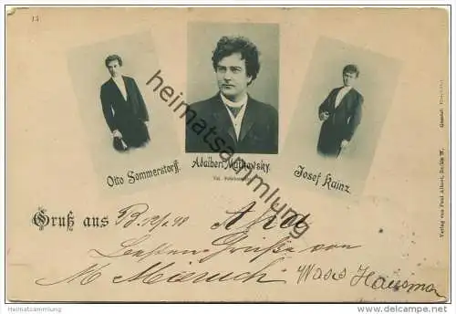 Otto Sommerstorff - Adalbert Matkowsky - Josef Kainz