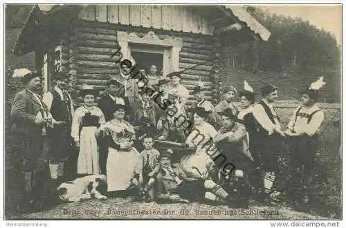 Georg Renner - Original bayrisches Bauerntheater aus Schliersee 1911