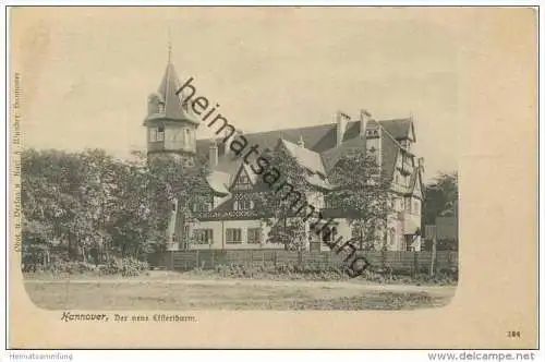 Hannover - Listerturm - Der neue Listerthurm ca. 1900