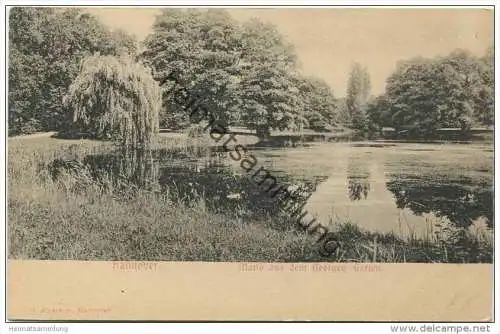 Hannover - Motiv aus dem Georgen-Garten ca. 1900