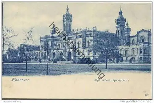 Hannover - Königlich technische Hochschule ca. 1900