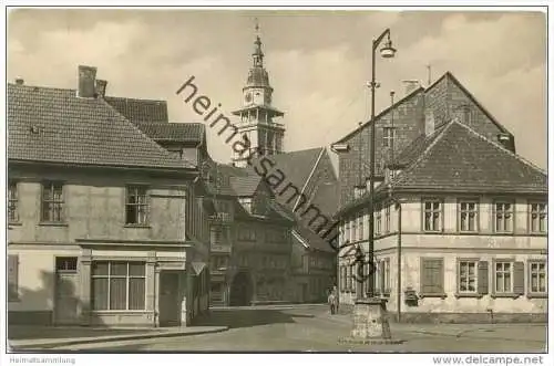 Bad Langensalza - Blick von der Wilhelm-Pieck-Promenade 1959 - Foto-AK