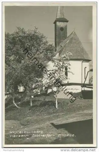 Westerbuchberg - Vierzehn Nothelfer Kapelle - Foto-AK