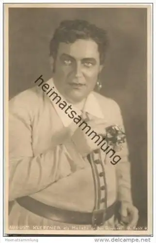 August Kleffner als Masetto in Don Giovanni - deutscher Bariton - Foto-AK