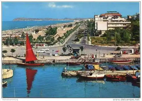 Riccione - Lungomare - AK Grossformat ca. 1960