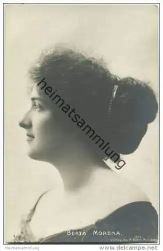 Berta Morena - deutsche Kammersängerin und Hofopernsängerin - Foto-AK