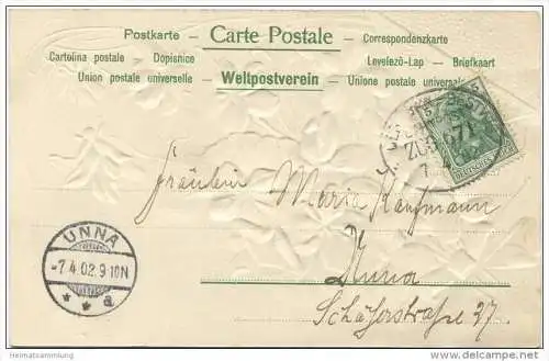 Veilchen - Prägedruck